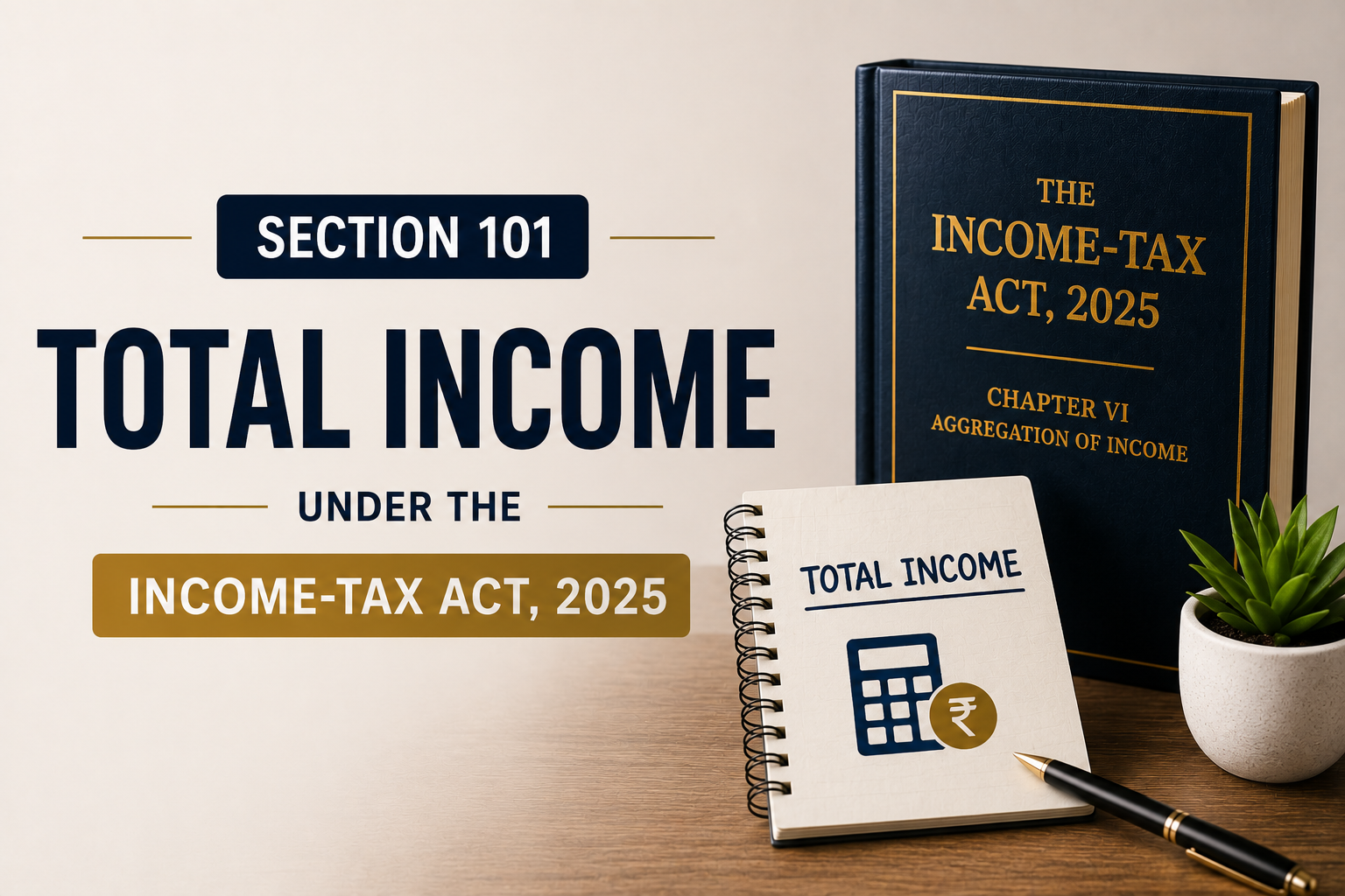 Section 101: Total Income Under The Income-tax Act, 2025